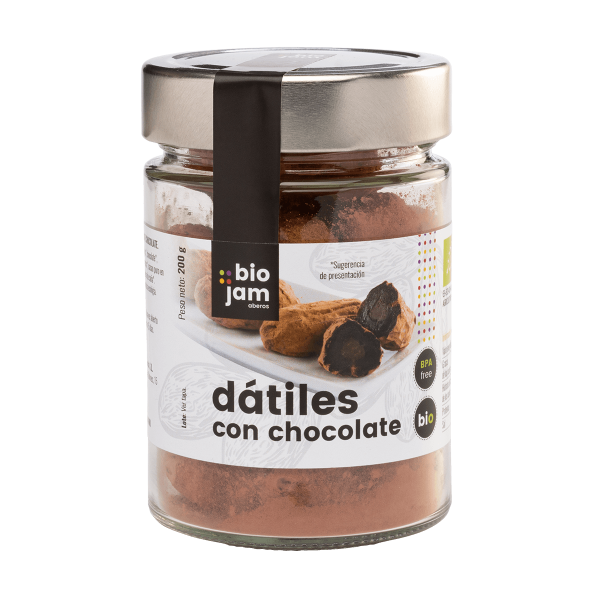 Dátil medjoul con chocolate