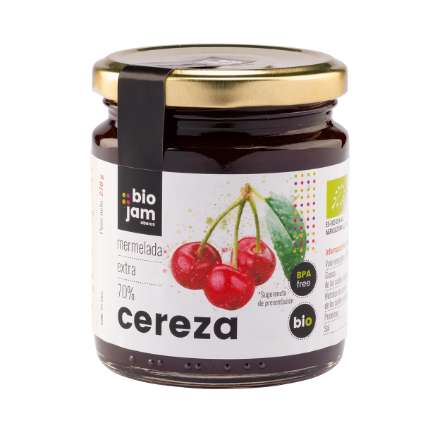 Mermelada de Cereza con Azúcar de caña