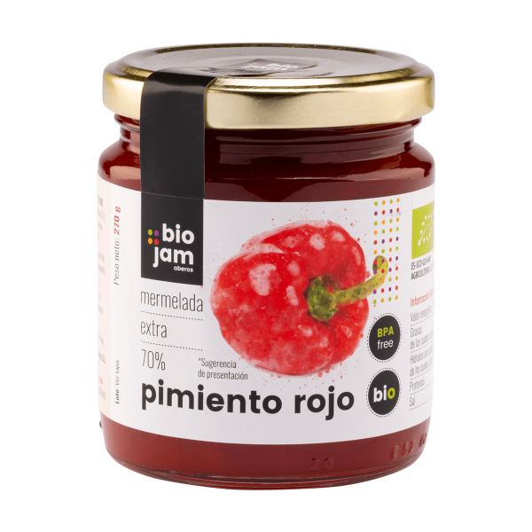 Mermelada de Pimiento rojo con Azúcar de caña